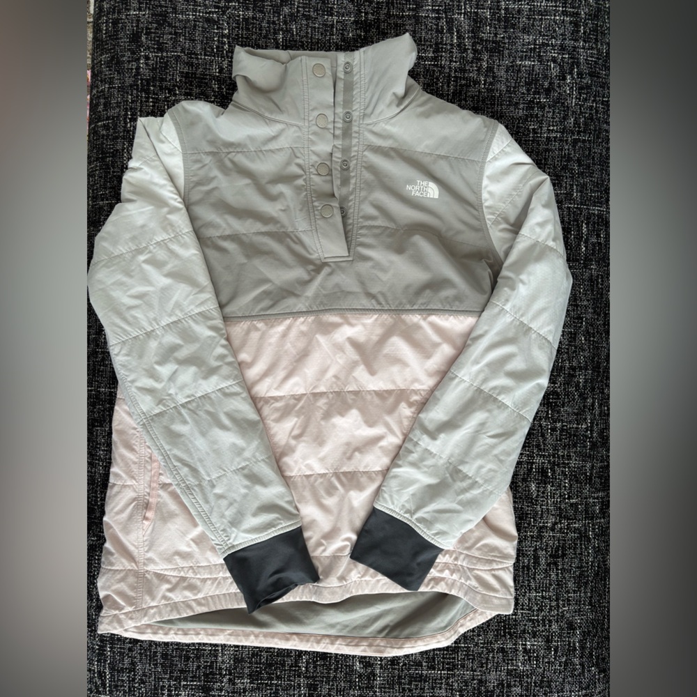 The North Face half button pull over